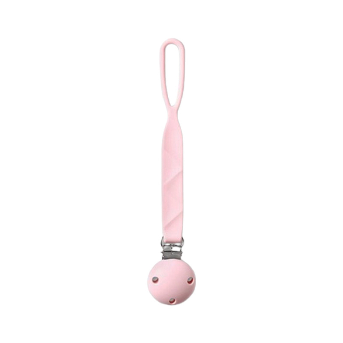 Lant din silicon pentru suzeta, BabyOno 1469/01, Roz [1]