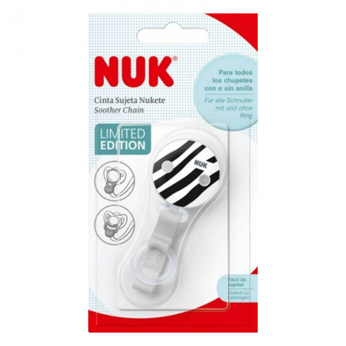 Lant pentru suzeta Nuk Limited Edition 256484, Gri [2]