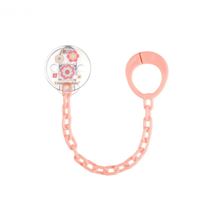 Lant pentru suzeta Canpol Babies 10/877C, Coral [1]