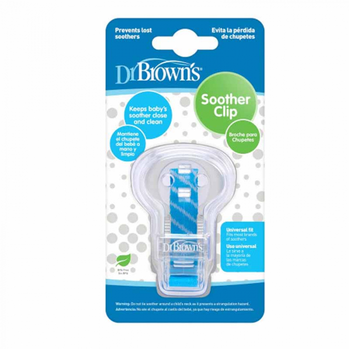Lant pentru suzeta Dr. Brown's Soother Clip 009901, Albastru [2]