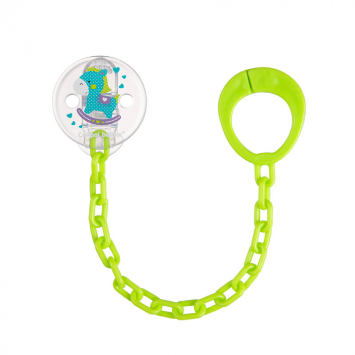 Lant pentru suzeta Canpol Babies 10/889, Verde [1]