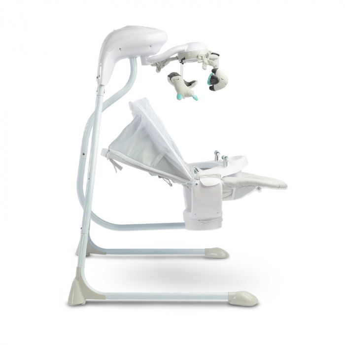 Leagan electric pentru bebelusi Caretero Raffi MJ2103-18, Multicolor [3]
