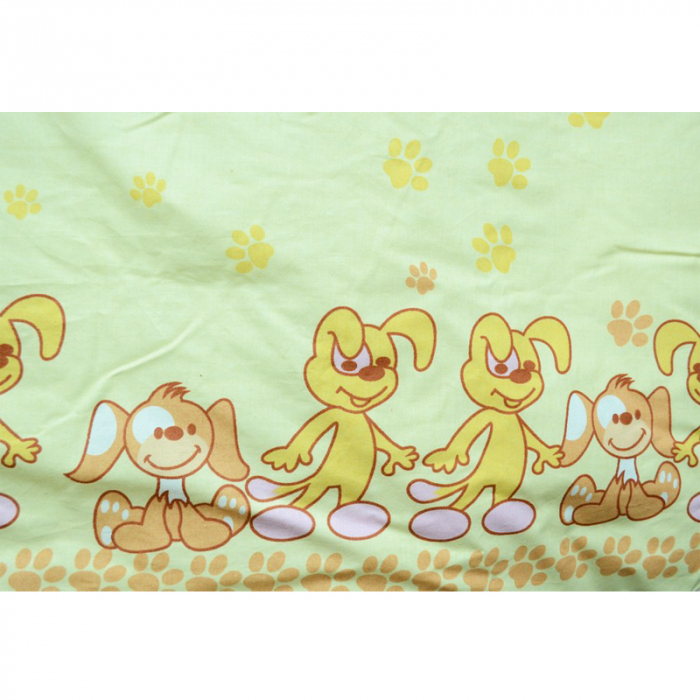 Lenjerie de pat 5 piese 100 x 135 cm pentru bebelusi IKS 2 62-300-3, Multicolor [2]