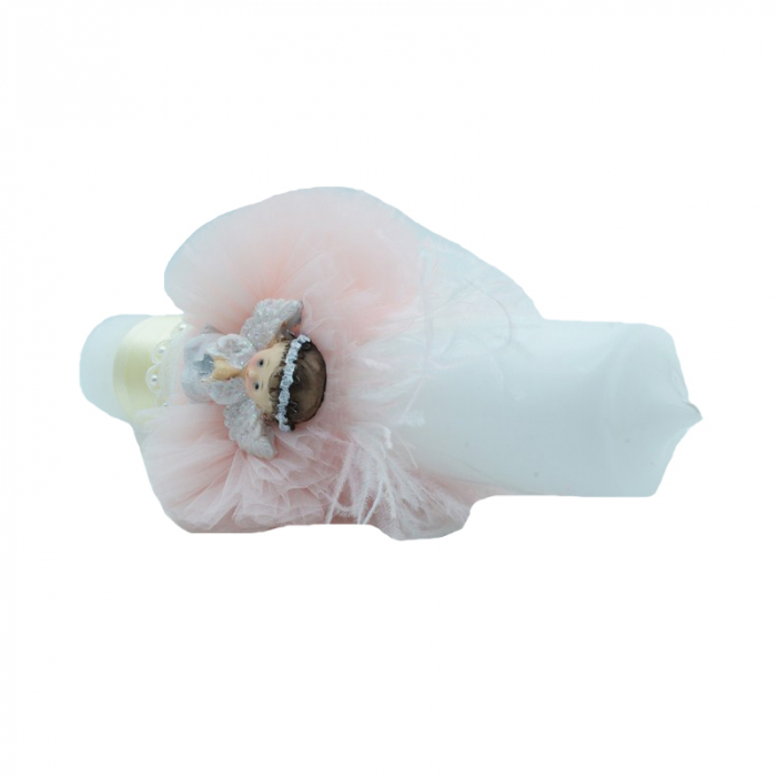 Lumanare pentru botez 30 x 7 cm Mini Junior LB-03 [4]