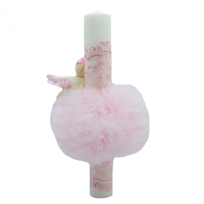 Lumanare pentru botez 30 x 7 cm Mini Junior LB-08 [5]