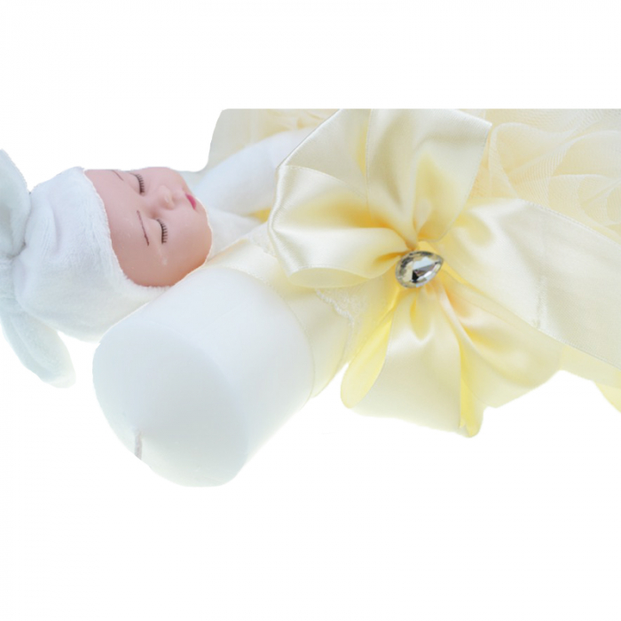 Lumanare pentru botez 30 x 7 cm Mini Junior LB-23 [4]