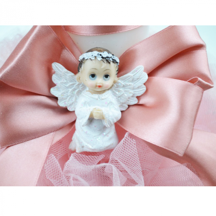 Lumanare pentru botez 30 x 7 cm Mini Junior LB-33 [3]