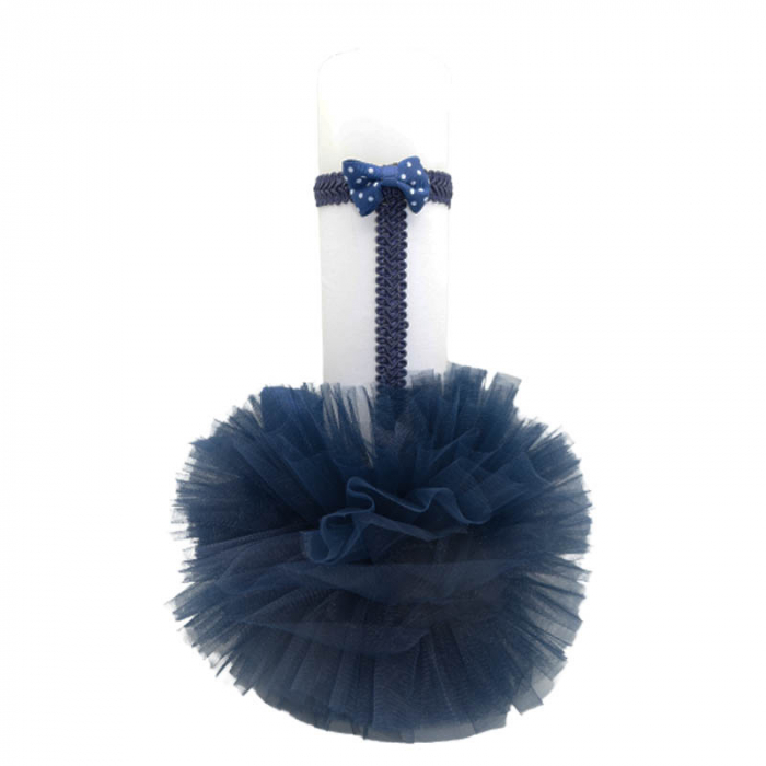 Lumanare pentru botez 32 x 21 cm Mini Bimbi LUM5512, Albastru [2]