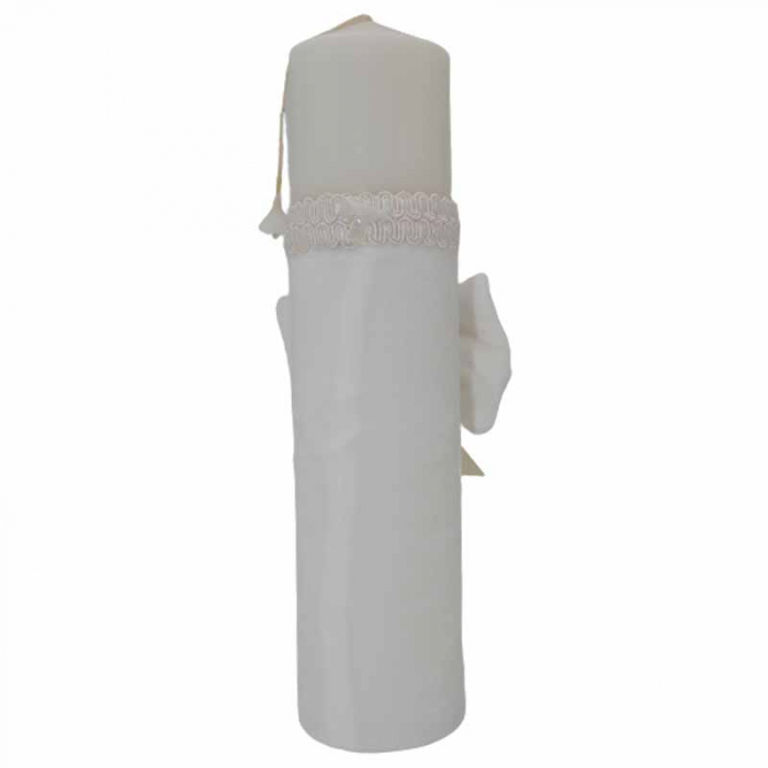 Lumanare pentru botez 32 x 7 cm Mini Junior L030623-5, Crem [2]