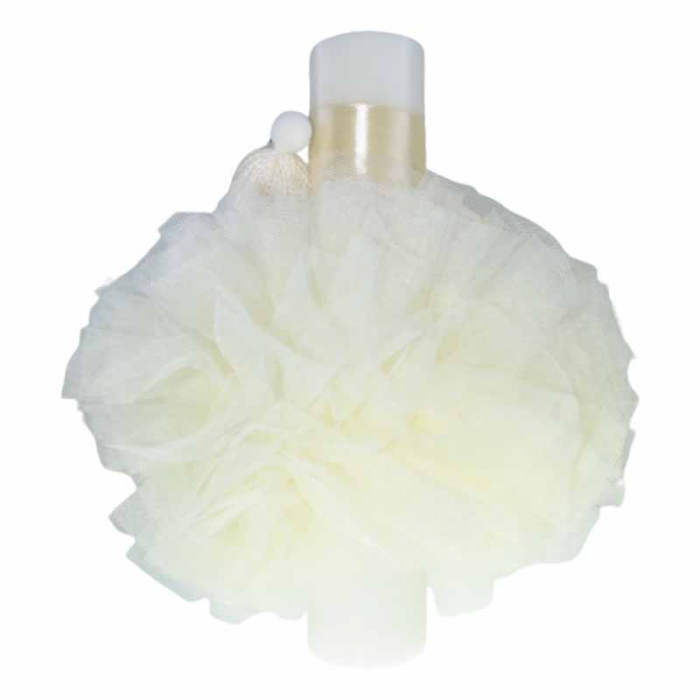 Lumanare pentru botez 32 x 7 cm Mini Junior L030623-1, Crem [2]