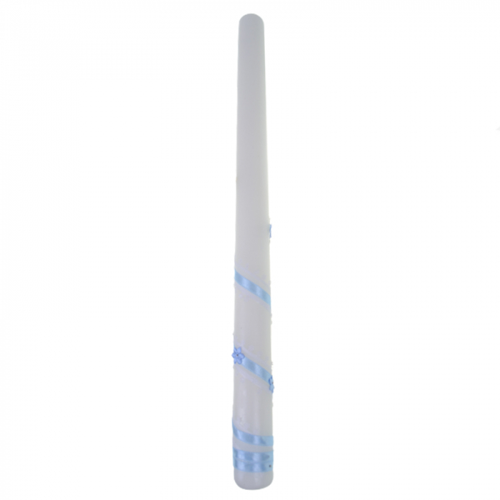 Lumanare pentru botez 40 cm x 3 cm Mini Junior LB-123, Alb [2]