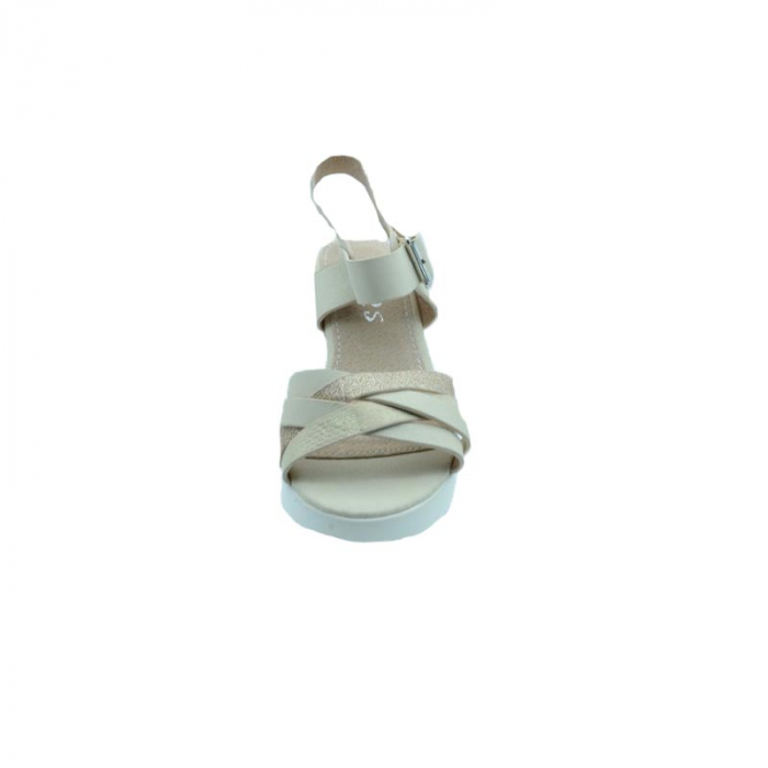 Sandale cu platforma pentru fete MRS M813-B-25, Crem [3]