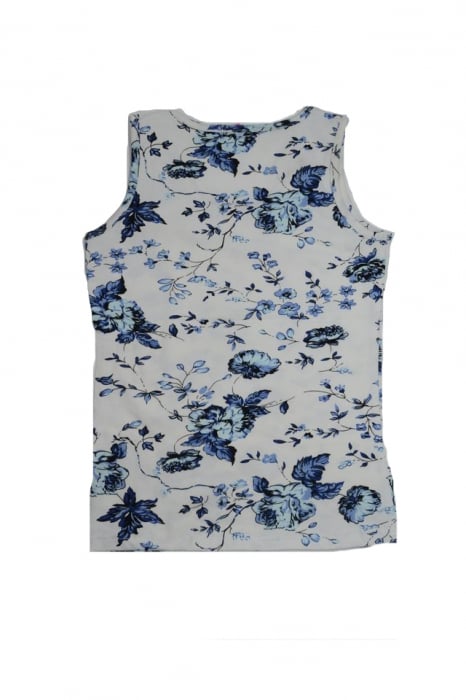Tricou fara maneci pentru fete Happy House CVC-8883-104, Alb [2]