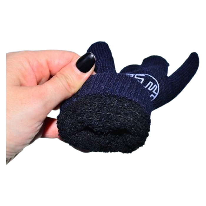 Manusi imblanite, pentru copii, NOVITI M3010B-5, Bleumarin [3]