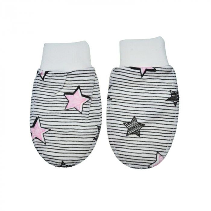 Manusi pentru nou-nascut, Mini Junior MNMJ-22, 0-3 luni, Gri [1]
