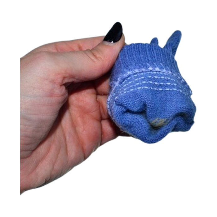 Manusi simple, cu dinozaur, pentru baieti, Mini Junior M3110A-3-4, Albastru [3]