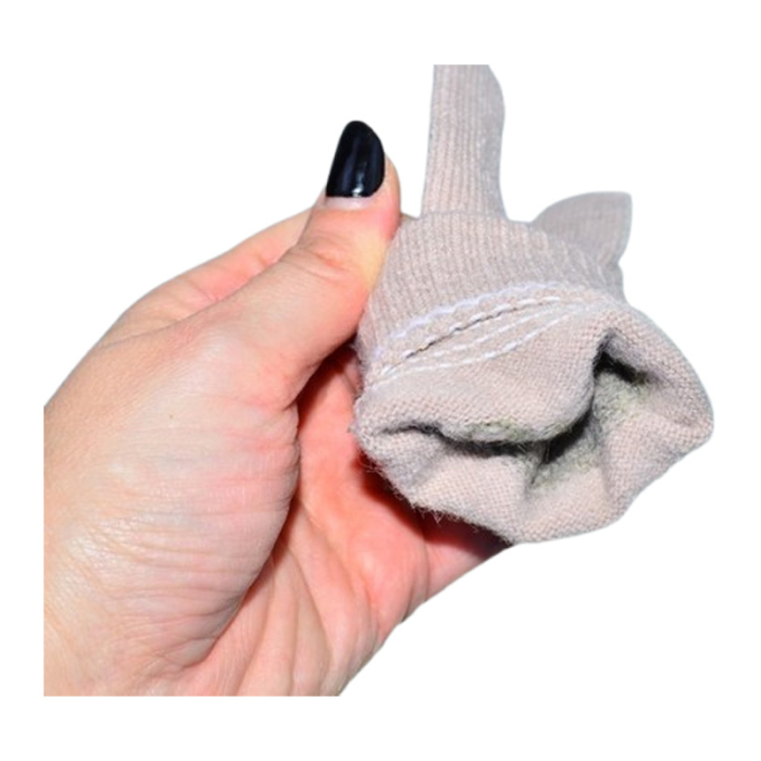 Manusi simple, cu dinozaur, pentru baieti, Mini Junior M3110C-3-4, Crem [3]