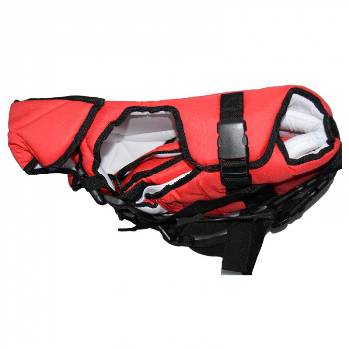 Marsupiu ergonomic 0+ luni Womar Bambo 502779, Rosu [3]