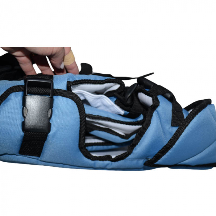 Marsupiu ergonomic 0+ luni Womar Bambo 020341, Albastru [3]
