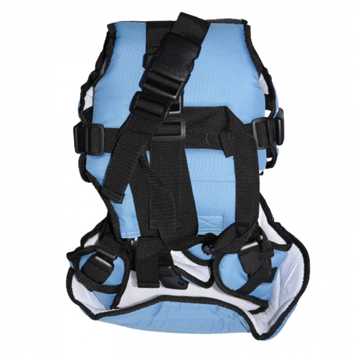 Marsupiu ergonomic 0+ luni Womar Bambo 020341, Albastru [2]
