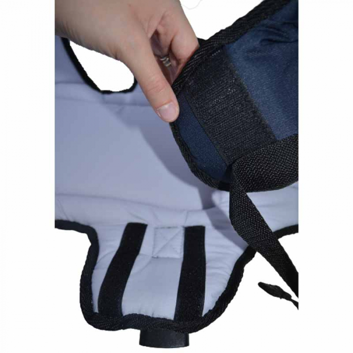 Marsupiu ergonomic pentru copii Womar 604343, Bleumarin [5]