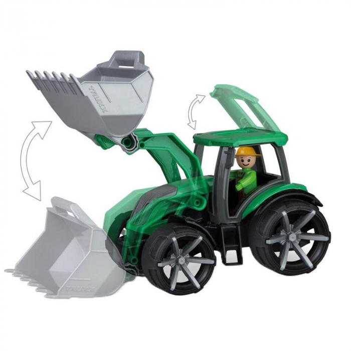 Tractor cu cupa Truxx Lena 852802, Verde [2]