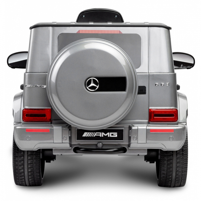 Masina electrica cu telecomanda 12 V Toyz Mercedes AMG G63 387239, Gri [9]