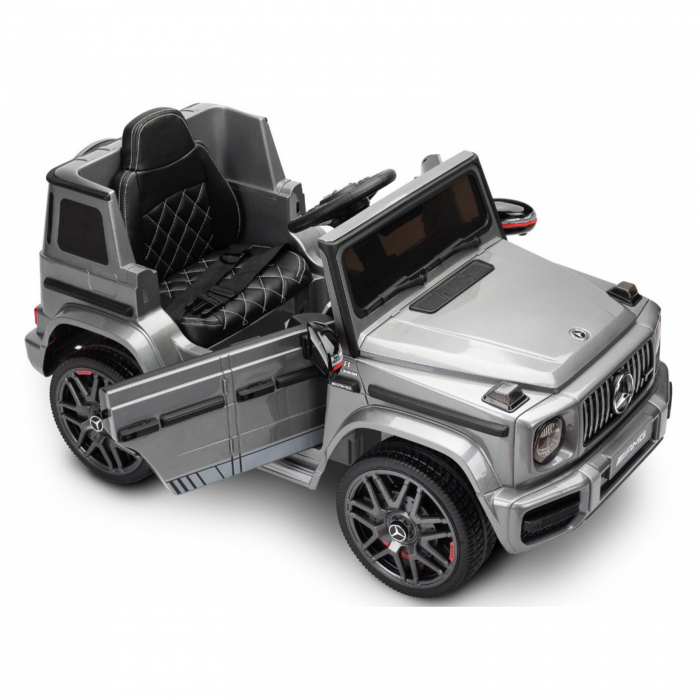 Masina electrica cu telecomanda 12 V Toyz Mercedes AMG G63 387239, Gri [16]