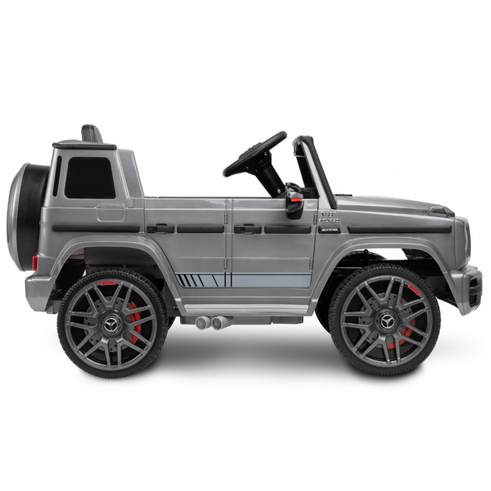Masina electrica cu telecomanda 12 V Toyz Mercedes AMG G63 387239, Gri [8]