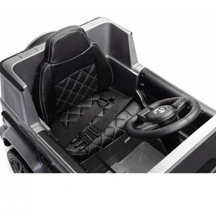 Masina electrica cu telecomanda 12 V Toyz Mercedes AMG G63 387239, Gri [15]