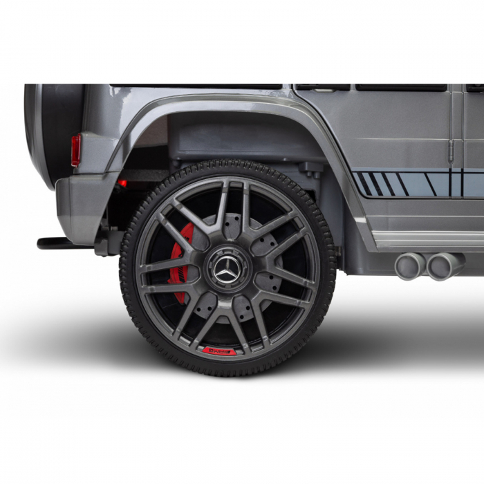 Masina electrica cu telecomanda 12 V Toyz Mercedes AMG G63 387239, Gri [10]