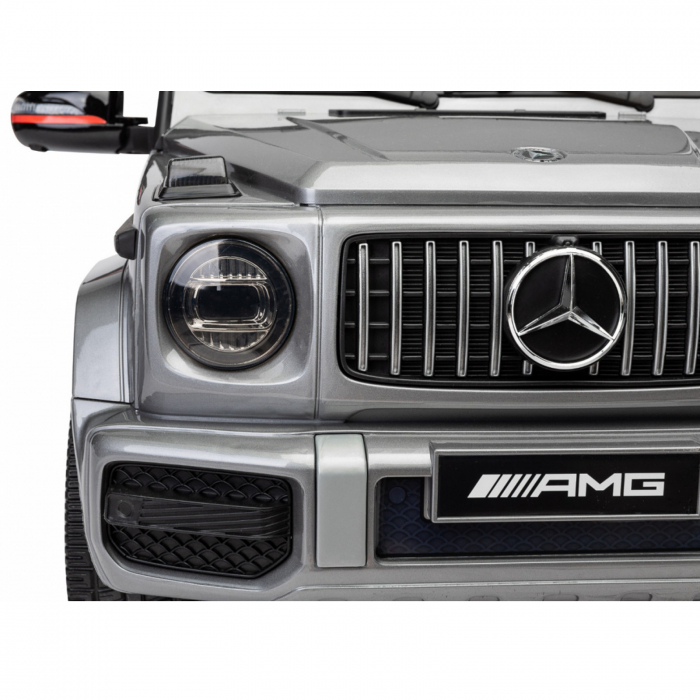 Masina electrica cu telecomanda 12 V Toyz Mercedes AMG G63 387239, Gri [2]