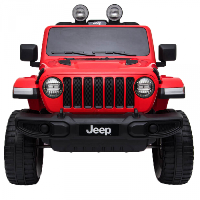 Masina electrica cu telecomanda Jeep Rubicon 4x4 Toyz JE1211, Rosu [3]