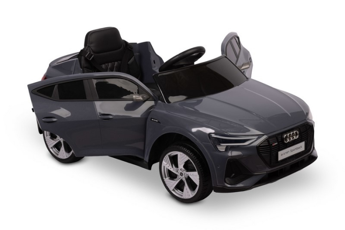 Masina electrica cu telecomanda pentru copii, Audi E-tron Sportback Toyz, 320896, Gri [2]