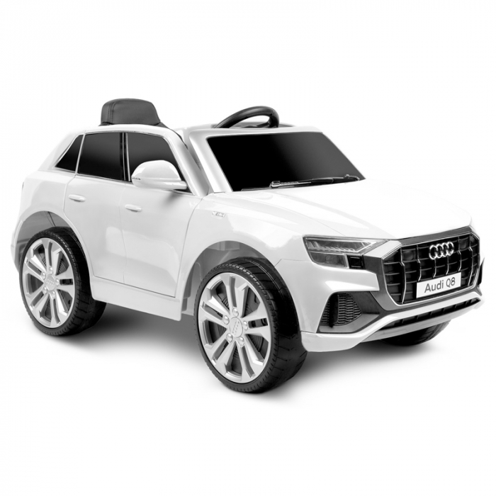 Masina electrica cu telecomanda pentru copii Audi RS Q8 7543, Alb [7]