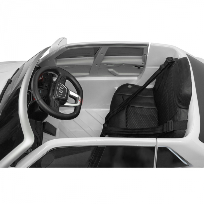 Masina electrica cu telecomanda pentru copii Audi RS Q8 7543, Alb [13]