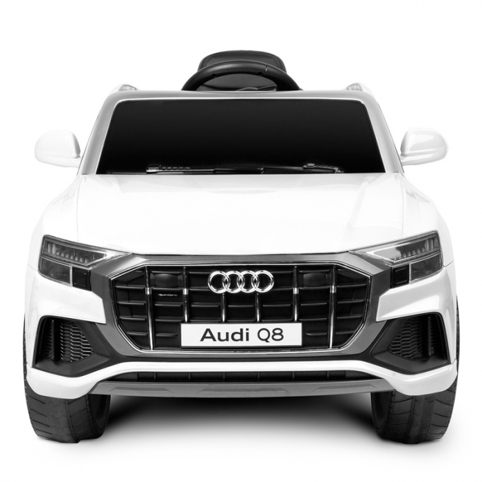 Masina electrica cu telecomanda pentru copii Audi RS Q8 7543, Alb [6]