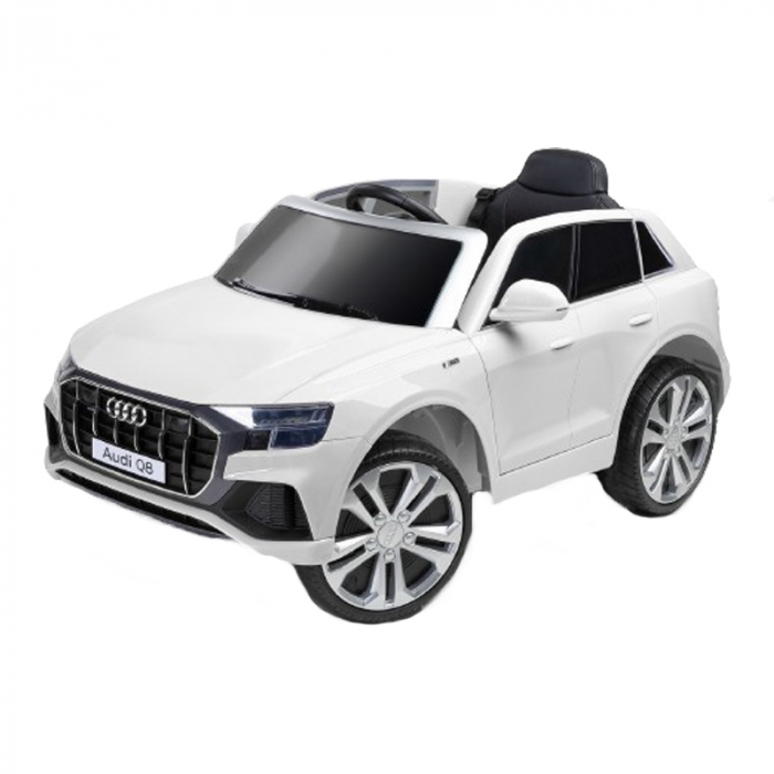 Masina electrica cu telecomanda pentru copii Audi RS Q8 7543, Alb [1]