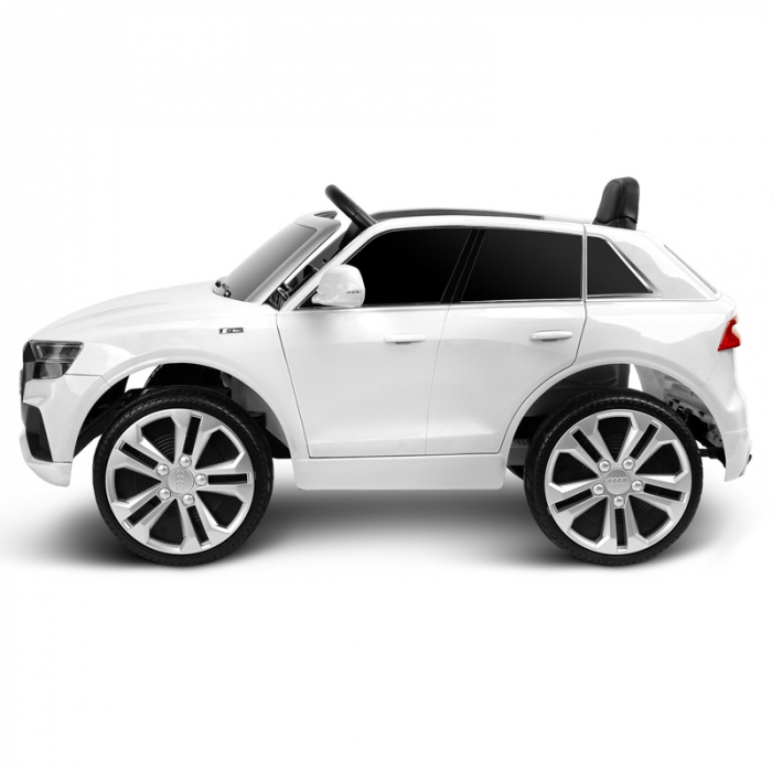Masina electrica cu telecomanda pentru copii Audi RS Q8 7543, Alb [4]