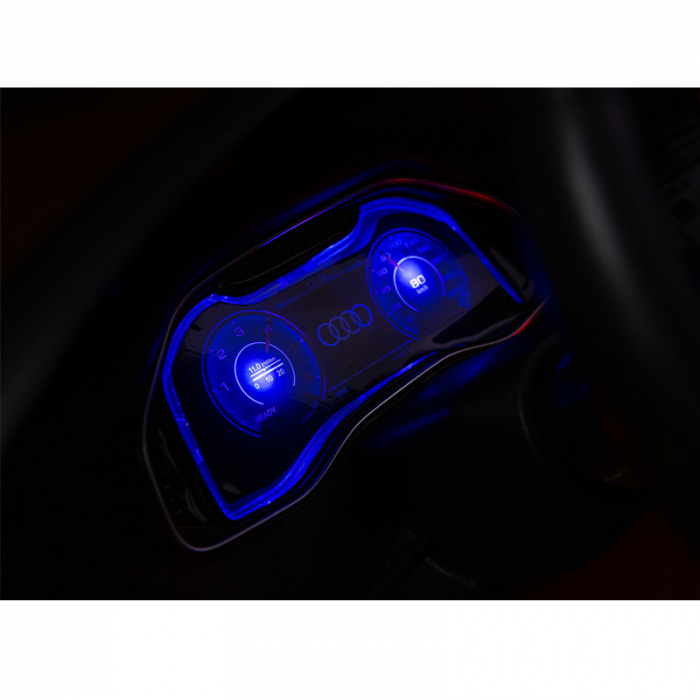 Masina electrica cu telecomanda pentru copii Audi RS Q8 7543, Alb [14]