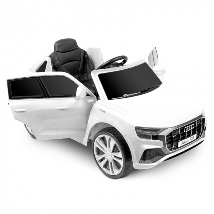 Masina electrica cu telecomanda pentru copii Audi RS Q8 7543, Alb [8]
