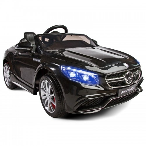 Masina electrica cu telecomanda pentru copii Toyz Mercedes Benz AMG 12 V S63N, Negru [3]