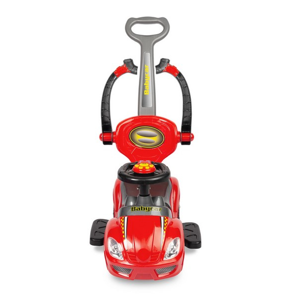 Masinuta 2 in 1 pentru copii, 84.7 x 43.5 x 84.4 cm Baby Mix FLB-301, Rosu [5]