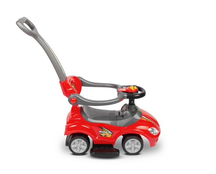 Masinuta 2 in 1 pentru copii, 84.7 x 43.5 x 84.4 cm Baby Mix FLB-301, Rosu [3]