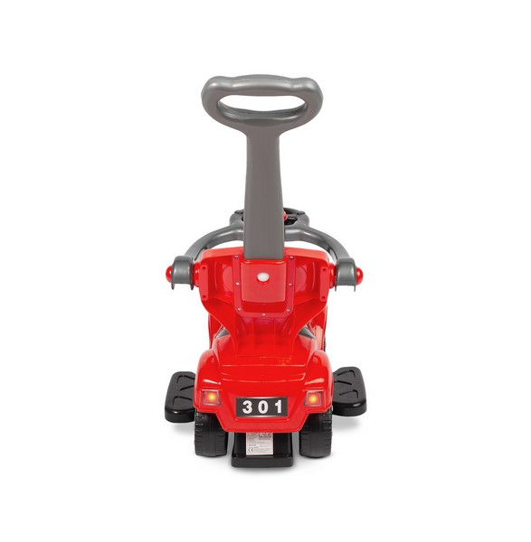 Masinuta 2 in 1 pentru copii, 84.7 x 43.5 x 84.4 cm Baby Mix FLB-301, Rosu [6]