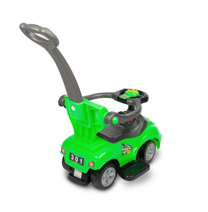 Masinuta 3 in 1 pentru copii Baby Mix 48795676, Verde [2]