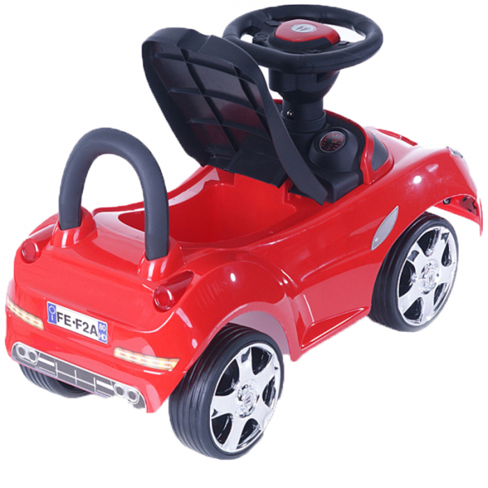 Masinuta actionata cu picioarele pentru copii BabyMix HZ603R, Rosu [2]