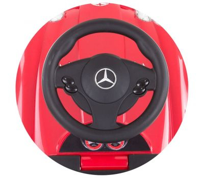Masinuta actionata cu picioarele pentru copii BabyMix Mercedes Benz SLR 722SR, Rosu [2]