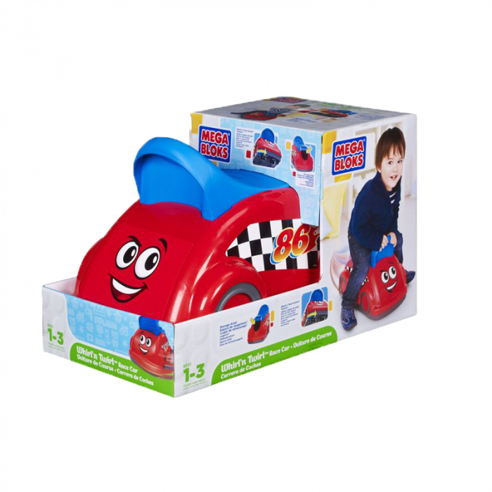 Masinuta actionata cu picioarele pentru copii Mega Bloks 8537RO, Rosu [8]