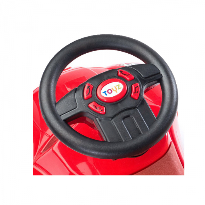 Masinuta actionata cu picioarele pentru copii Toyz Cart ATC-R, Rosu [10]